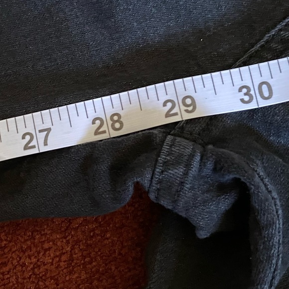 H&M Mid Rise Black Skinny Jeans Size 8 - Picture 6 of 7